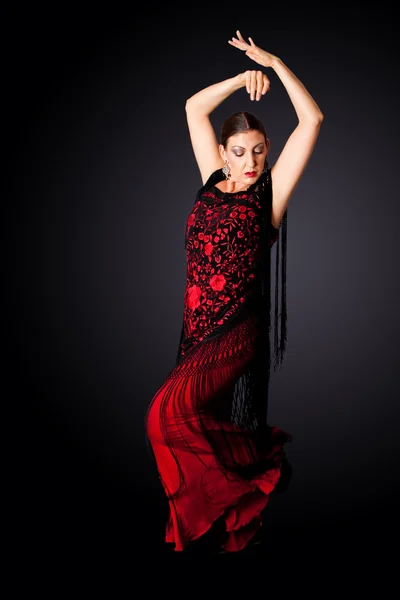 Испанский танцор Пасо Добле — стоковое фото