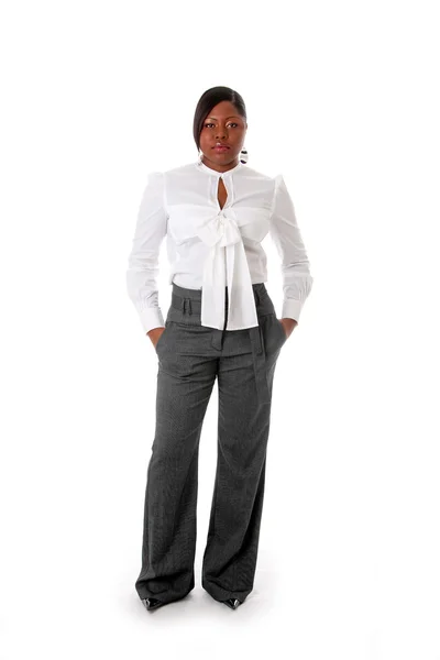 Mujer de negocios africana — Foto de Stock