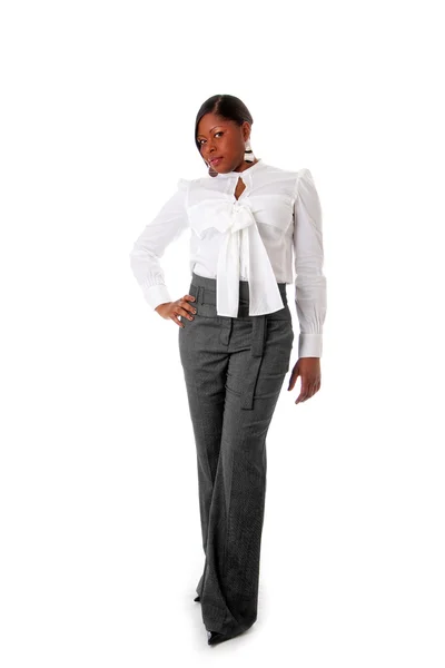 Mujer de negocios africana — Foto de Stock