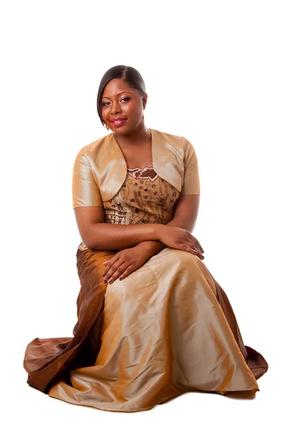 Gyönyörű afrikai nő — Stock Fotó