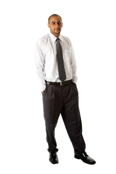 Hombre de negocios guapo de pie —  Fotos de Stock