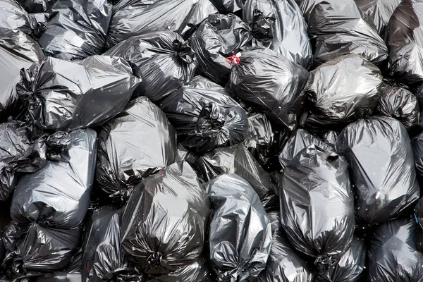 Çöp torbaları — Stok fotoğraf