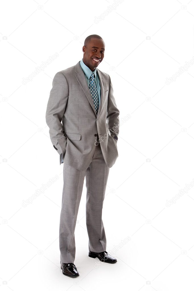 Handsome African business man
