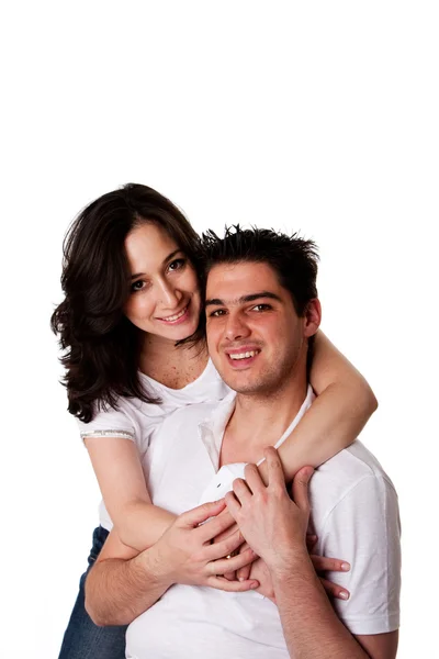 Happy couple - man and woman — Stock Photo, Image