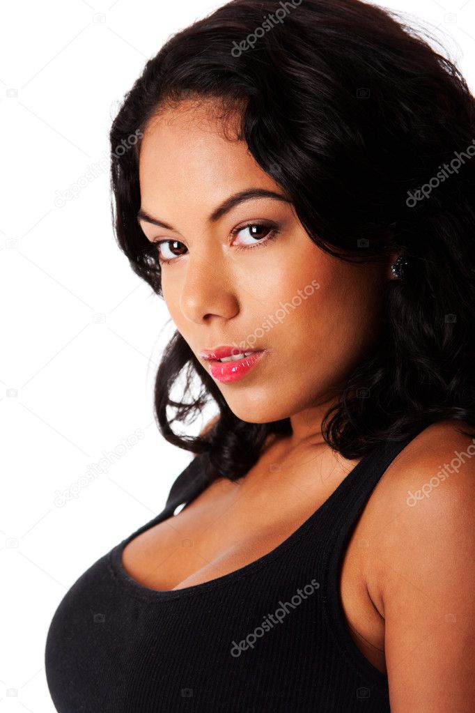 Hispanic female face