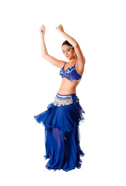 Beauty belly dancer clipart