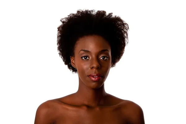 Afrikanische Schönheit Gesicht — Stockfoto