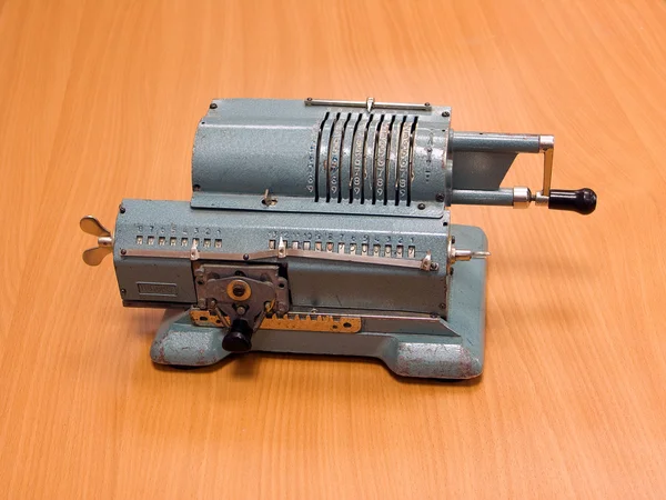 Найстаріший калькулятор Ліцензійні Стокові Фото