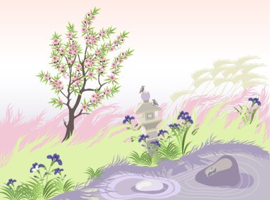 Tree_japanese clipart