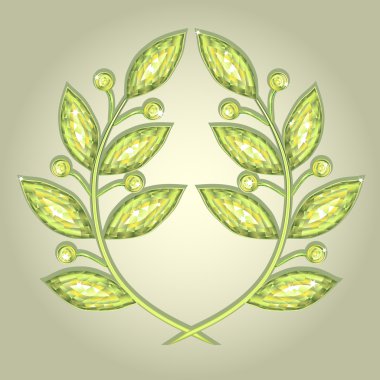 Laurel wreath clipart