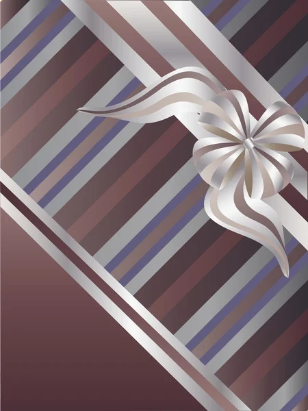 Decorative striped background — Stock Vector