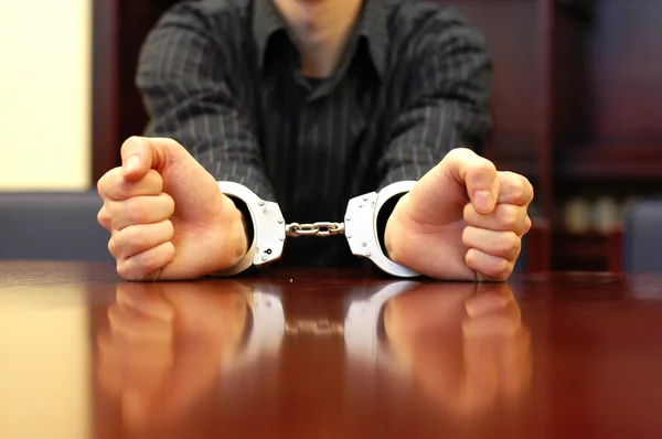 Photo handcuffs — Stock Photo, Image