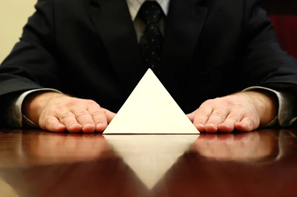 Piramide van succes — Stockfoto