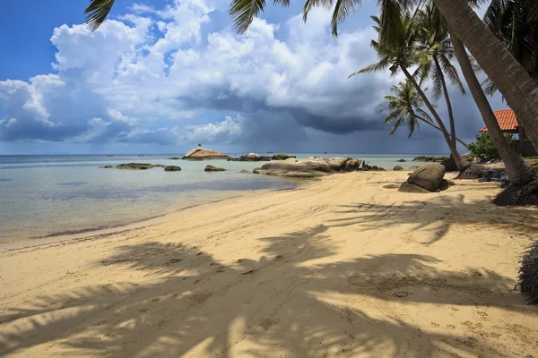 Тропический пляж. — стоковое фото