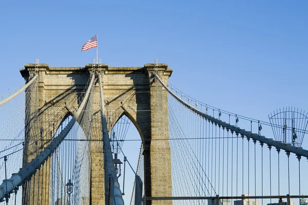 Ponte de Brooklyn Imagem De Stock