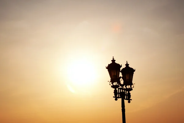 stock image Urban evening - romance in the city