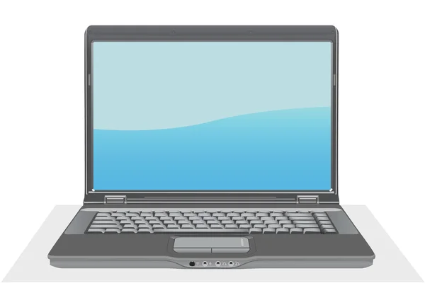 Laptop per il tuo design — Vettoriale Stock
