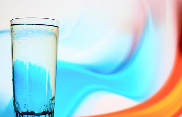아름 다운 배경 물 잔 — 스톡 사진