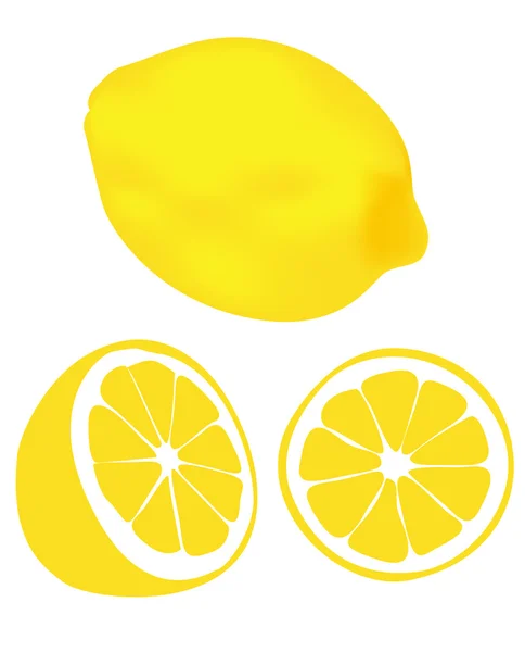 Limones — Vector de stock