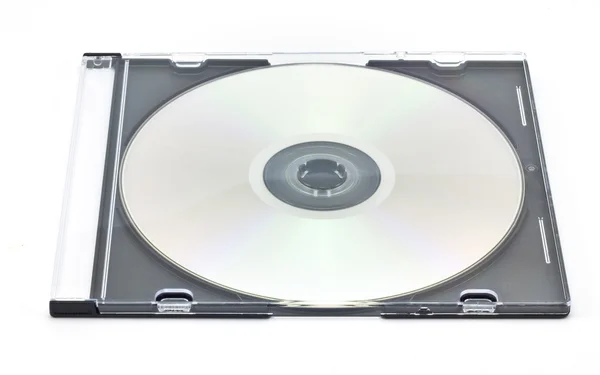 CD-ROM im Karton — Stockfoto