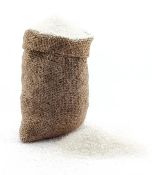 Saco pequeno de açúcar — Fotografia de Stock