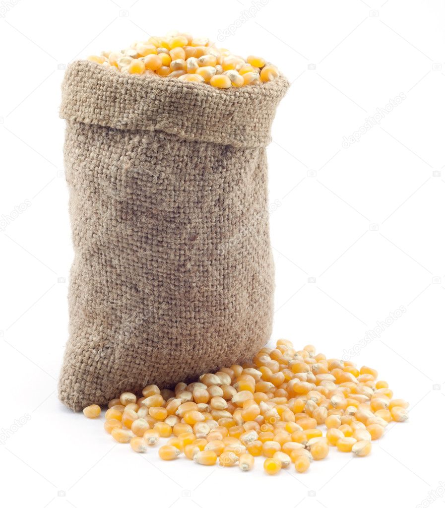Small bag of corn