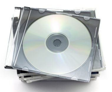 bir kutu içinde CD-ROM