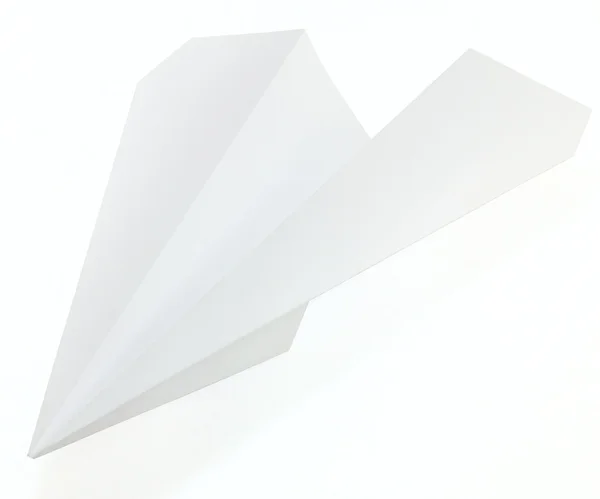 Avion de hârtie — Fotografie, imagine de stoc