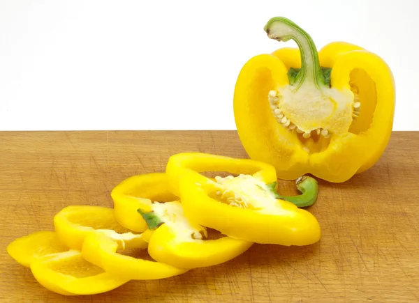Frischer gelber Paprika — Stockfoto