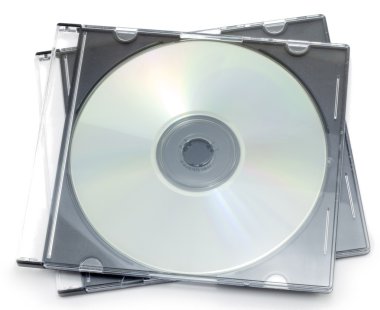 bir kutu içinde CD-ROM