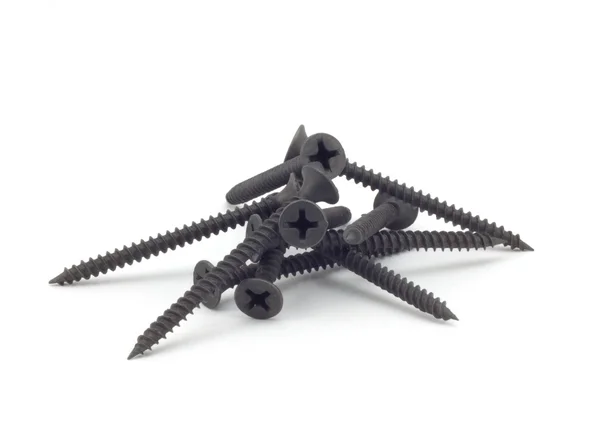 A handful of screws — Stock Photo, Image