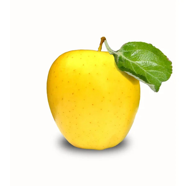 Gelber Apfel. — Stockfoto