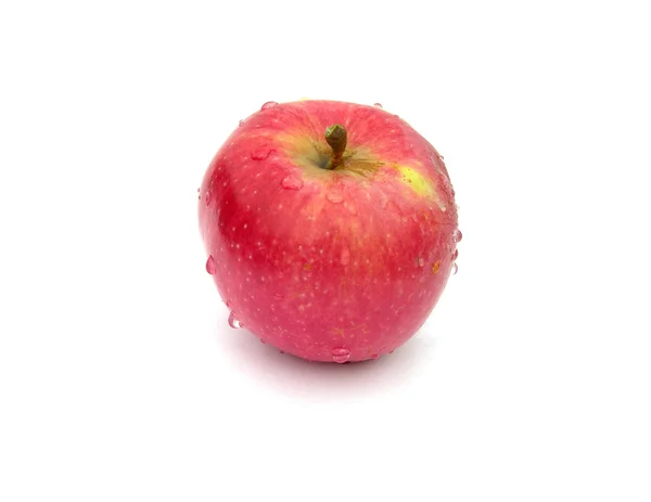 Măr roșu . — Fotografie, imagine de stoc