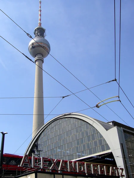 Berlin alexanderplatz — Stock Photo, Image