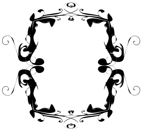 Cadre décoratif vectoriel — Image vectorielle