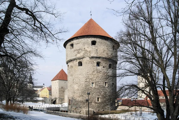 Башни и стены — стоковое фото