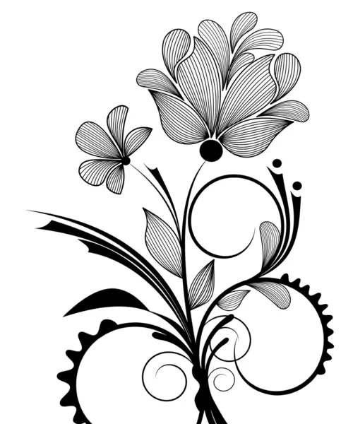 Квітковий дизайн — стоковий вектор