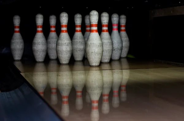 Bowling pimleri — Stok fotoğraf