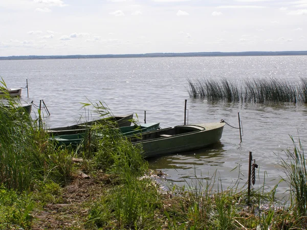 Lago Pleshcheyevo Immagine Stock