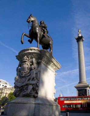 Nelson Column: London clipart