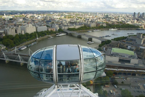 London Eye: Λονδίνο Εικόνα Αρχείου