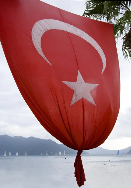 Turkish Flag — Stock Photo, Image