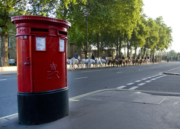 Postbus: Londen — Stockfoto
