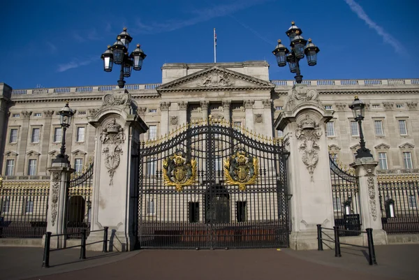 Buckinghamský palác: Londýn Stock Obrázky