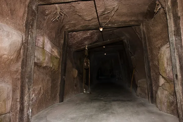Tunnel della miniera — Foto Stock