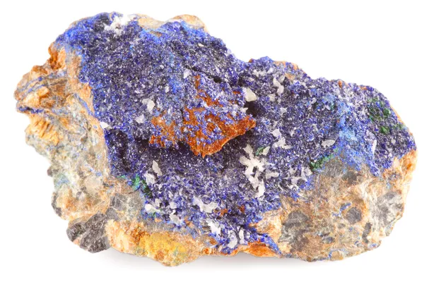 Blå mineral — Stockfoto