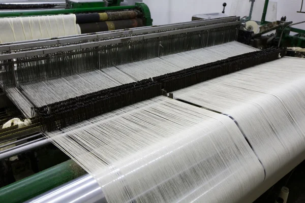 Máquina de tecelagem — Fotografia de Stock
