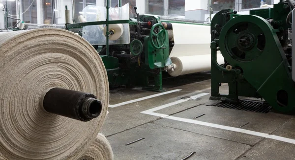 Textilní továrna — Stock fotografie