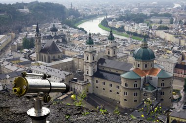 Salzburg Cityscape clipart