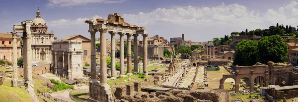 Forum Romanum panorama — Zdjęcie stockowe